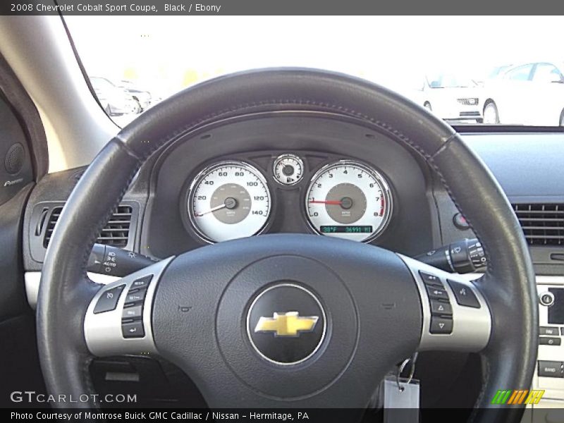 Black / Ebony 2008 Chevrolet Cobalt Sport Coupe