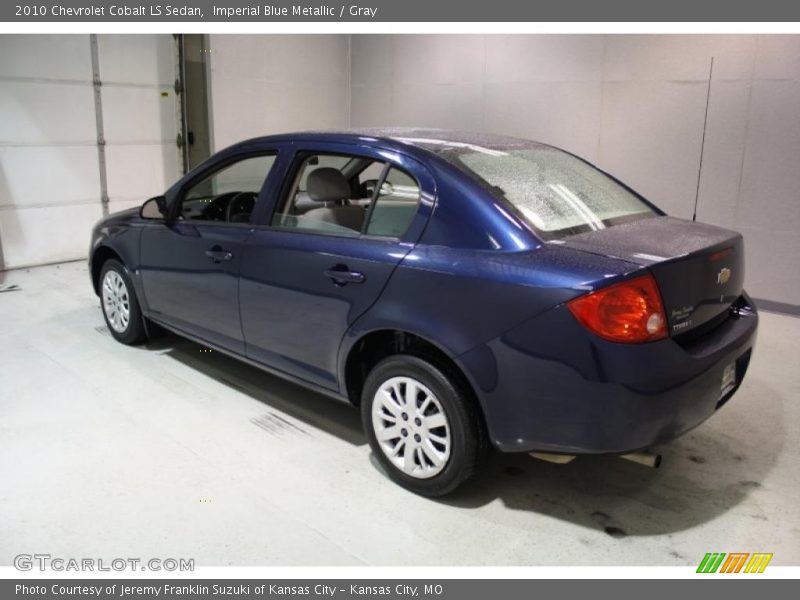 Imperial Blue Metallic / Gray 2010 Chevrolet Cobalt LS Sedan
