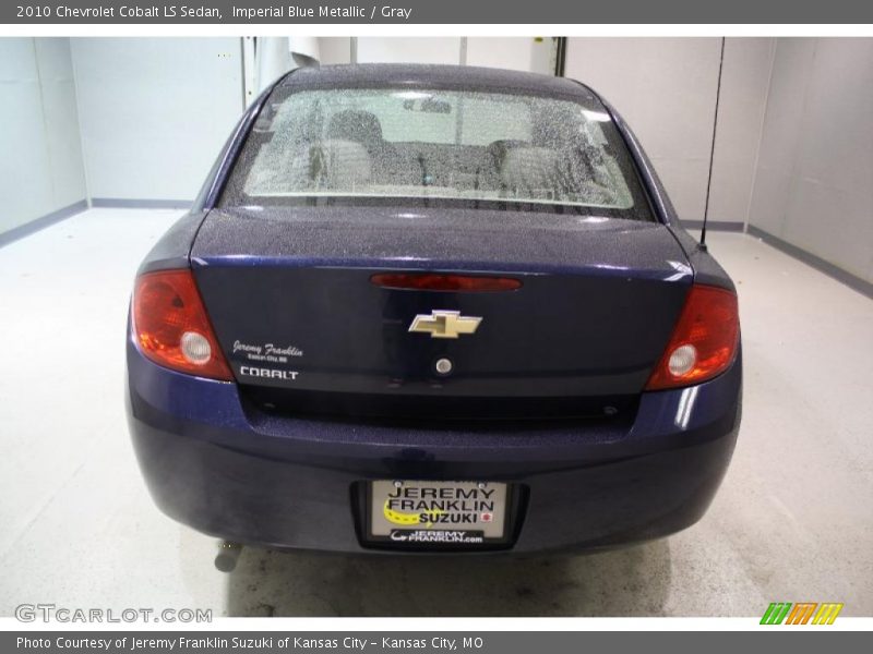Imperial Blue Metallic / Gray 2010 Chevrolet Cobalt LS Sedan