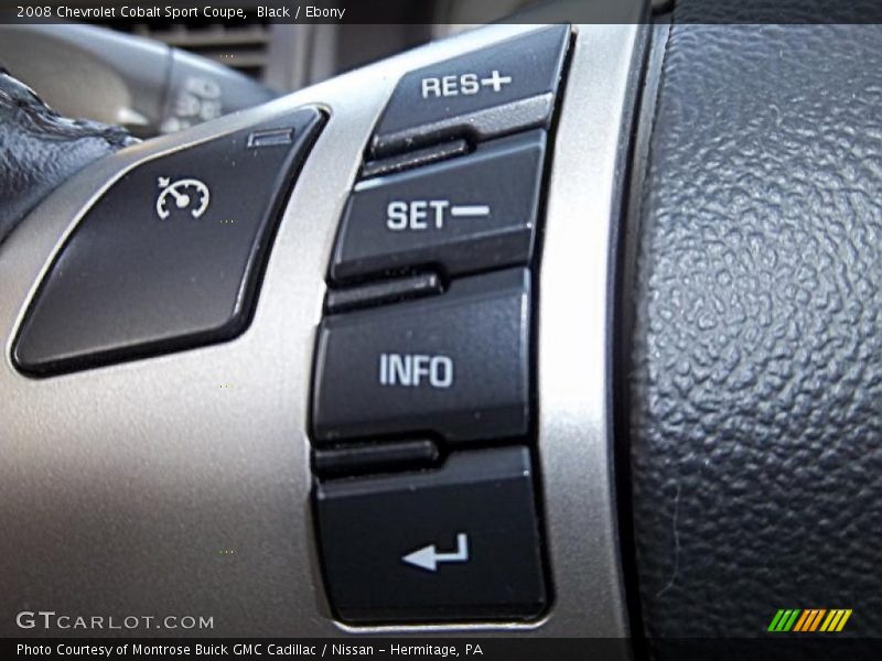 Black / Ebony 2008 Chevrolet Cobalt Sport Coupe