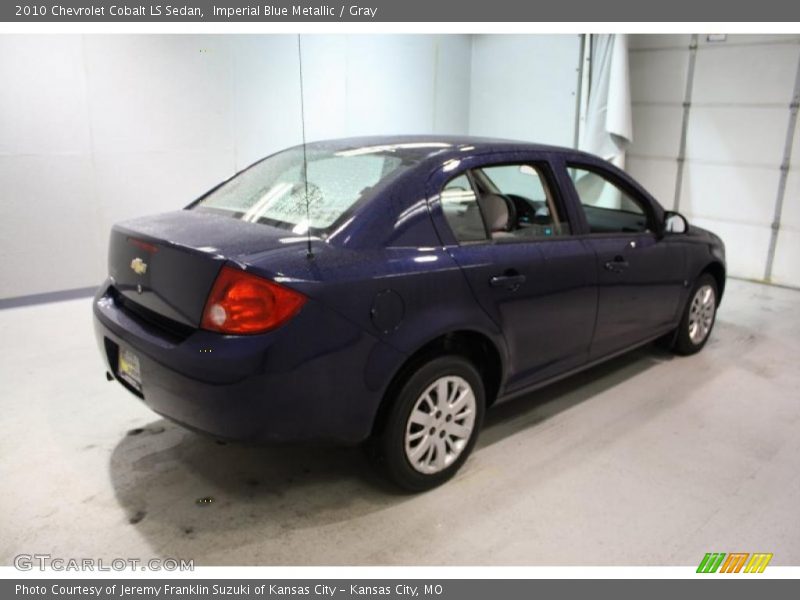 Imperial Blue Metallic / Gray 2010 Chevrolet Cobalt LS Sedan