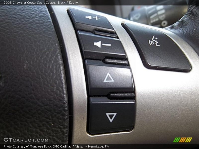 Black / Ebony 2008 Chevrolet Cobalt Sport Coupe