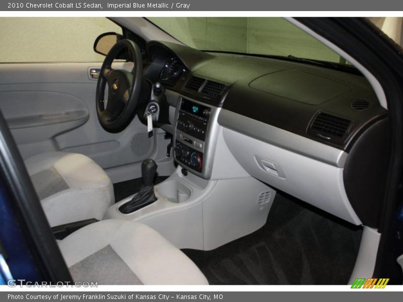 Imperial Blue Metallic / Gray 2010 Chevrolet Cobalt LS Sedan