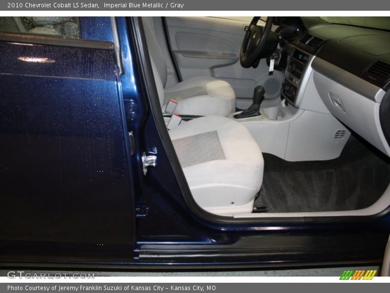 Imperial Blue Metallic / Gray 2010 Chevrolet Cobalt LS Sedan