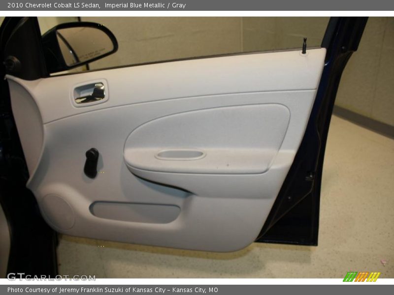 Imperial Blue Metallic / Gray 2010 Chevrolet Cobalt LS Sedan