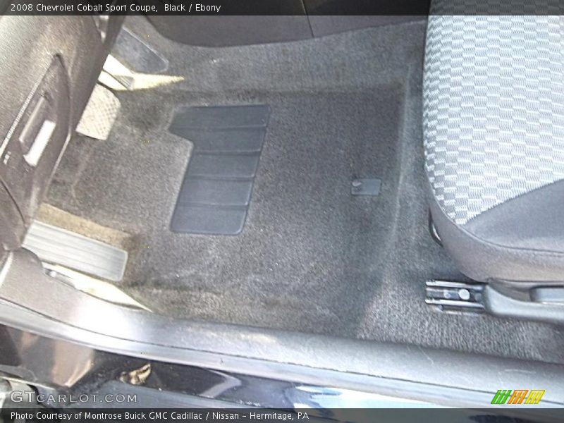 Black / Ebony 2008 Chevrolet Cobalt Sport Coupe