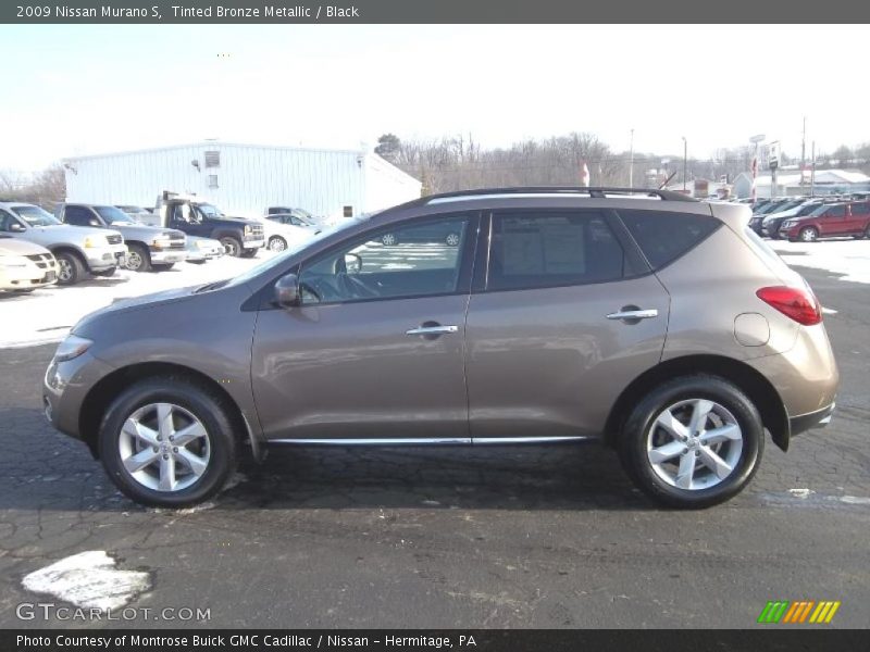 Tinted Bronze Metallic / Black 2009 Nissan Murano S