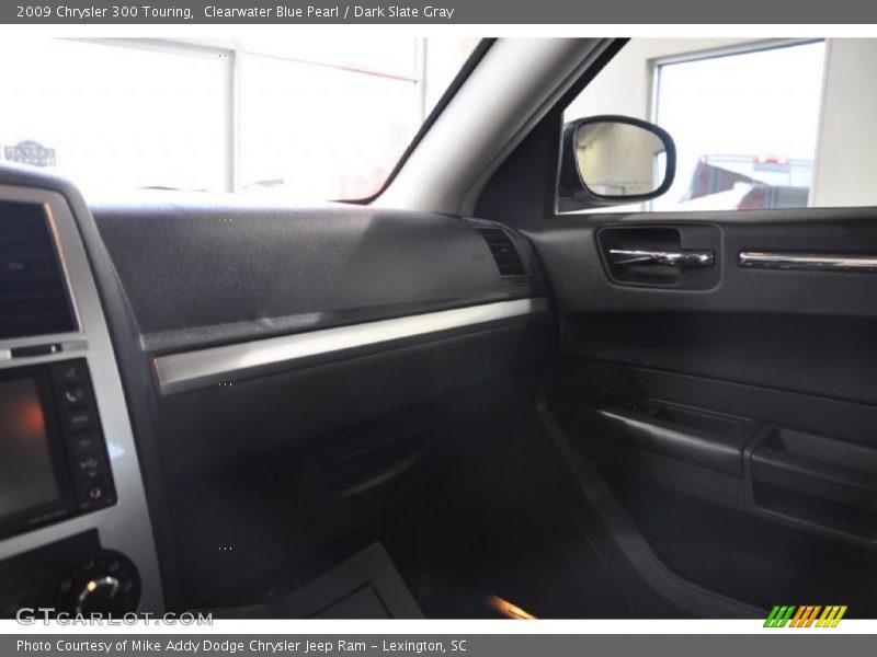 Clearwater Blue Pearl / Dark Slate Gray 2009 Chrysler 300 Touring