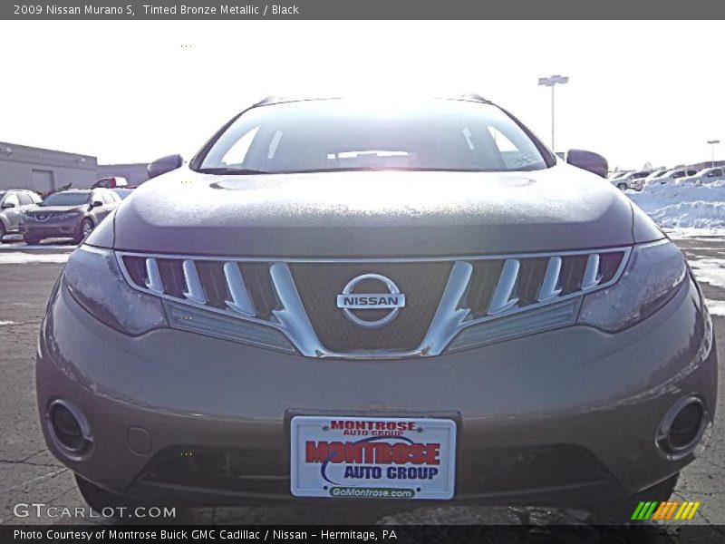 Tinted Bronze Metallic / Black 2009 Nissan Murano S