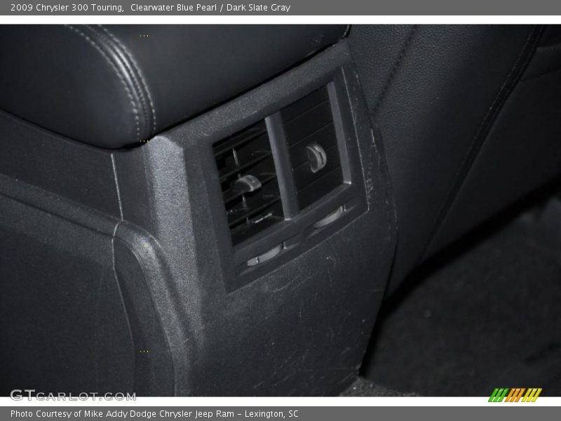 Clearwater Blue Pearl / Dark Slate Gray 2009 Chrysler 300 Touring