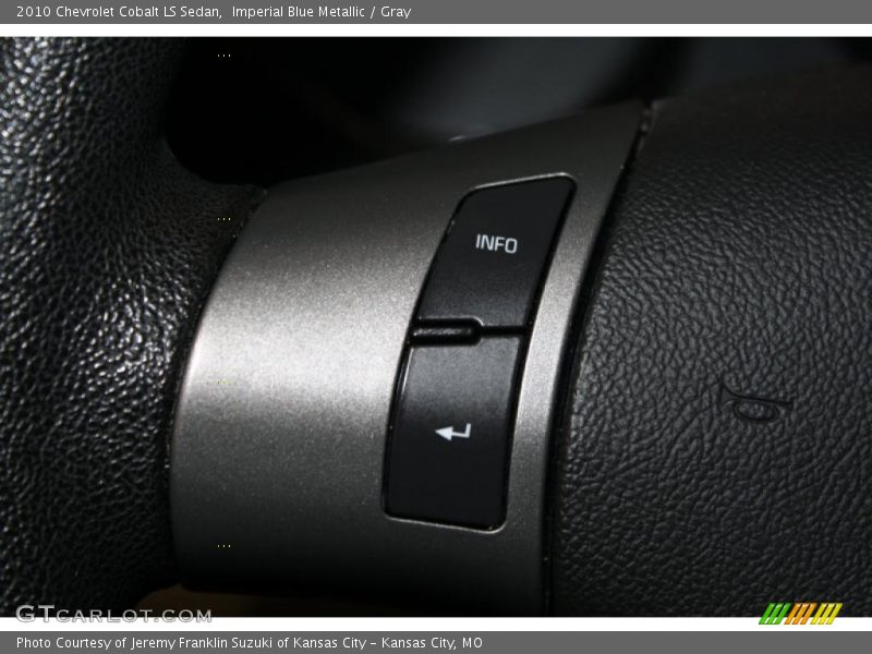 Imperial Blue Metallic / Gray 2010 Chevrolet Cobalt LS Sedan