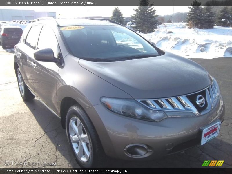 Tinted Bronze Metallic / Black 2009 Nissan Murano S