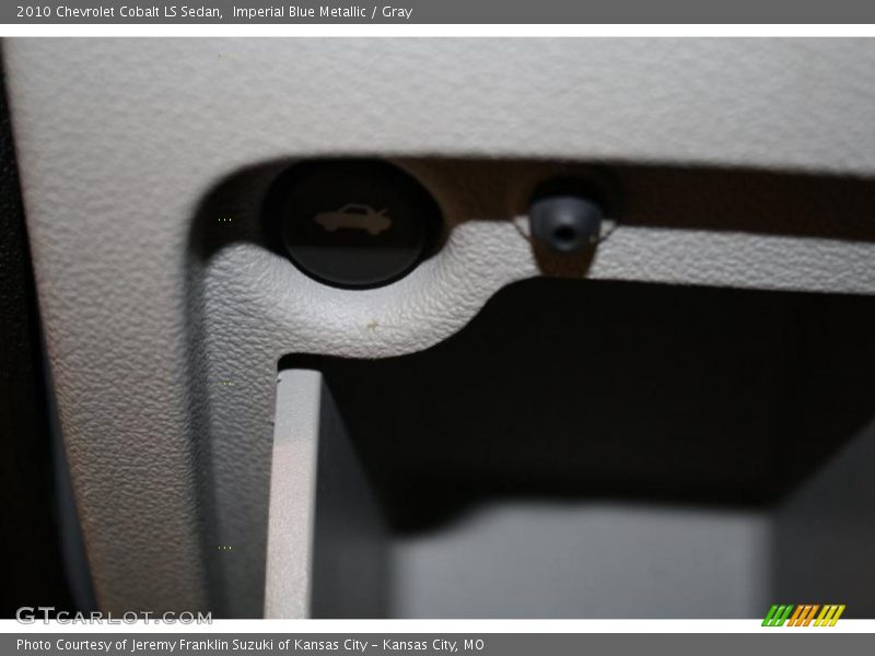 Imperial Blue Metallic / Gray 2010 Chevrolet Cobalt LS Sedan