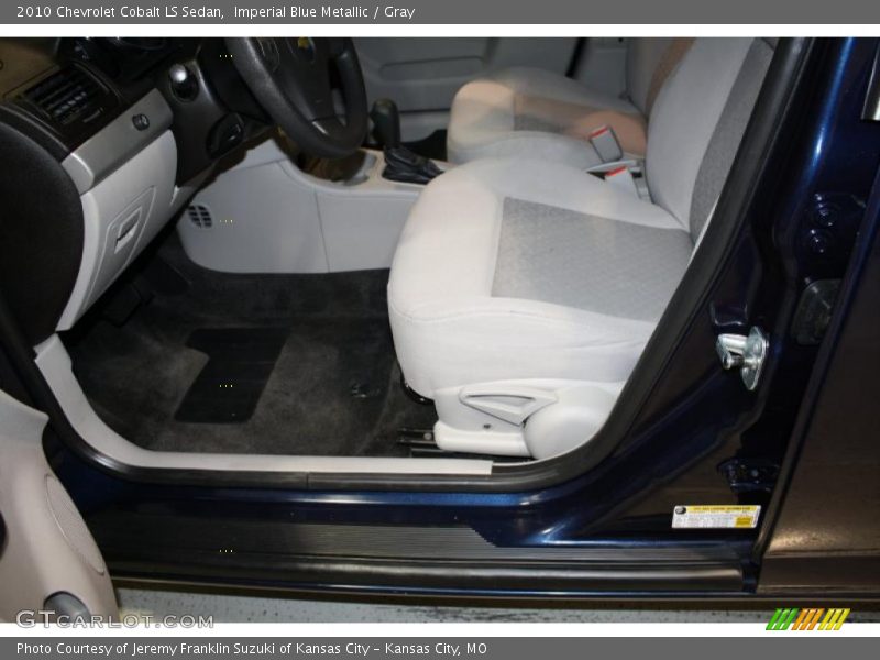 Imperial Blue Metallic / Gray 2010 Chevrolet Cobalt LS Sedan