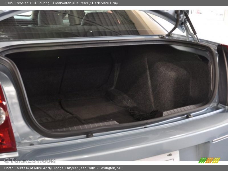 Clearwater Blue Pearl / Dark Slate Gray 2009 Chrysler 300 Touring