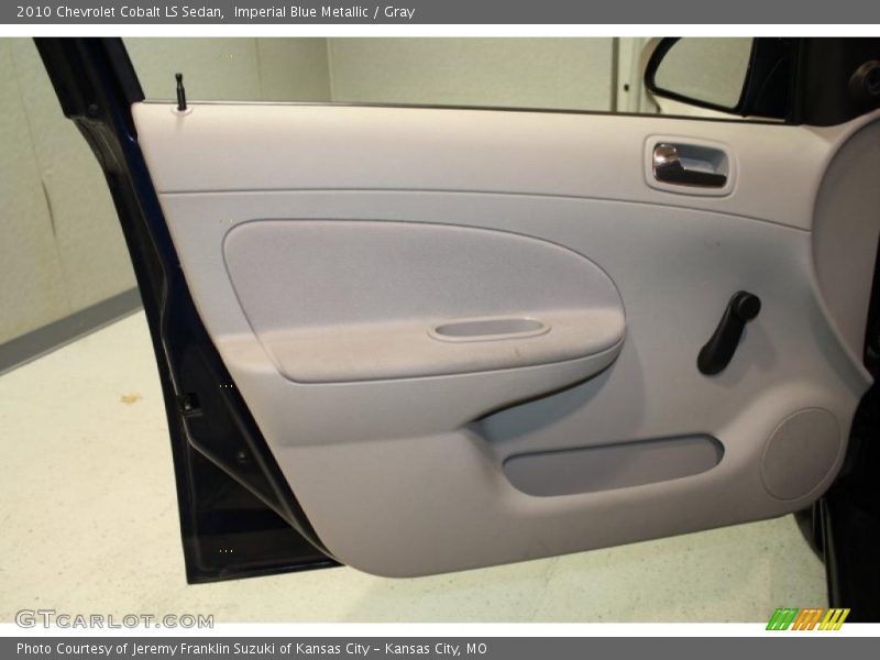 Imperial Blue Metallic / Gray 2010 Chevrolet Cobalt LS Sedan