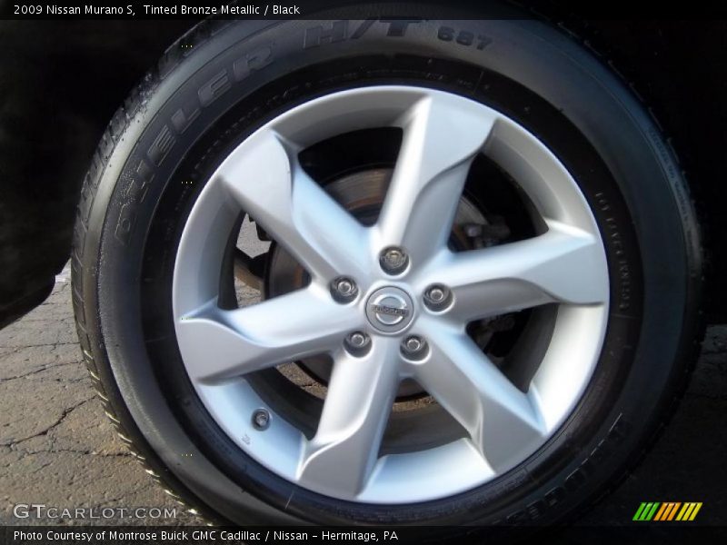 Tinted Bronze Metallic / Black 2009 Nissan Murano S
