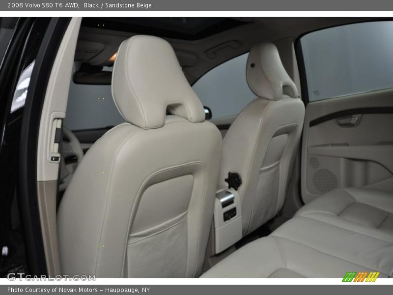Black / Sandstone Beige 2008 Volvo S80 T6 AWD