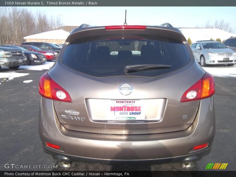 Tinted Bronze Metallic / Black 2009 Nissan Murano S