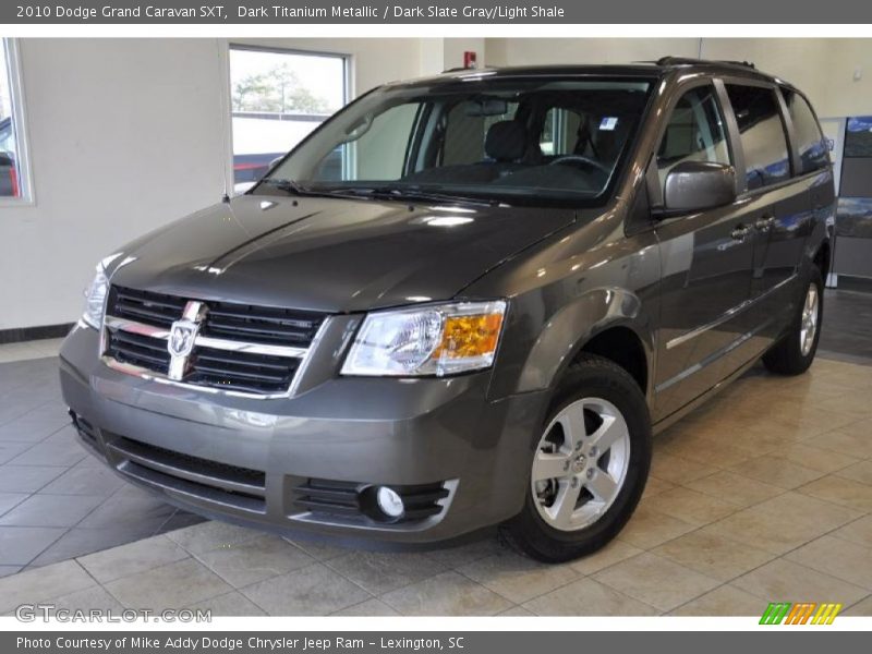 Dark Titanium Metallic / Dark Slate Gray/Light Shale 2010 Dodge Grand Caravan SXT
