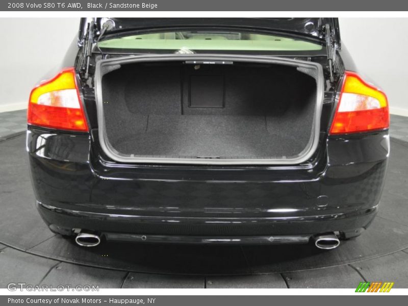 Black / Sandstone Beige 2008 Volvo S80 T6 AWD