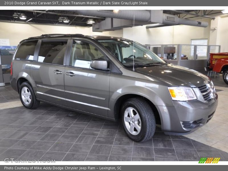 Dark Titanium Metallic / Dark Slate Gray/Light Shale 2010 Dodge Grand Caravan SXT