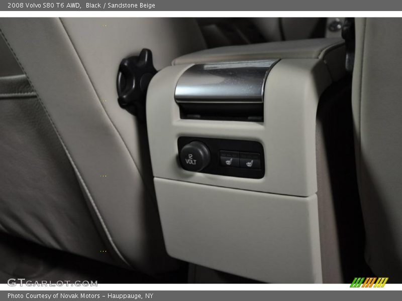 Black / Sandstone Beige 2008 Volvo S80 T6 AWD