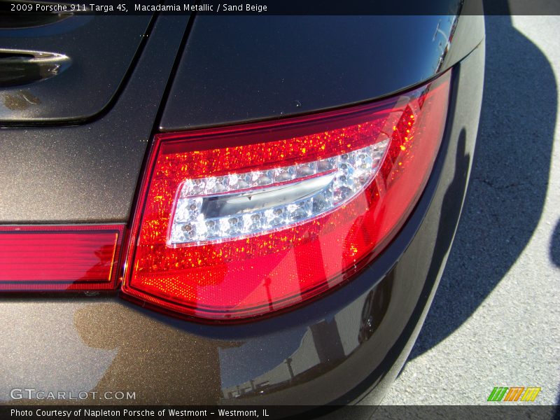 Macadamia Metallic / Sand Beige 2009 Porsche 911 Targa 4S