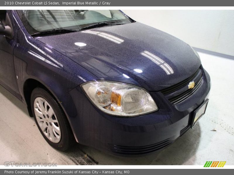 Imperial Blue Metallic / Gray 2010 Chevrolet Cobalt LS Sedan
