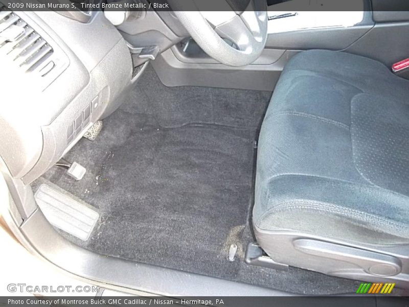Tinted Bronze Metallic / Black 2009 Nissan Murano S
