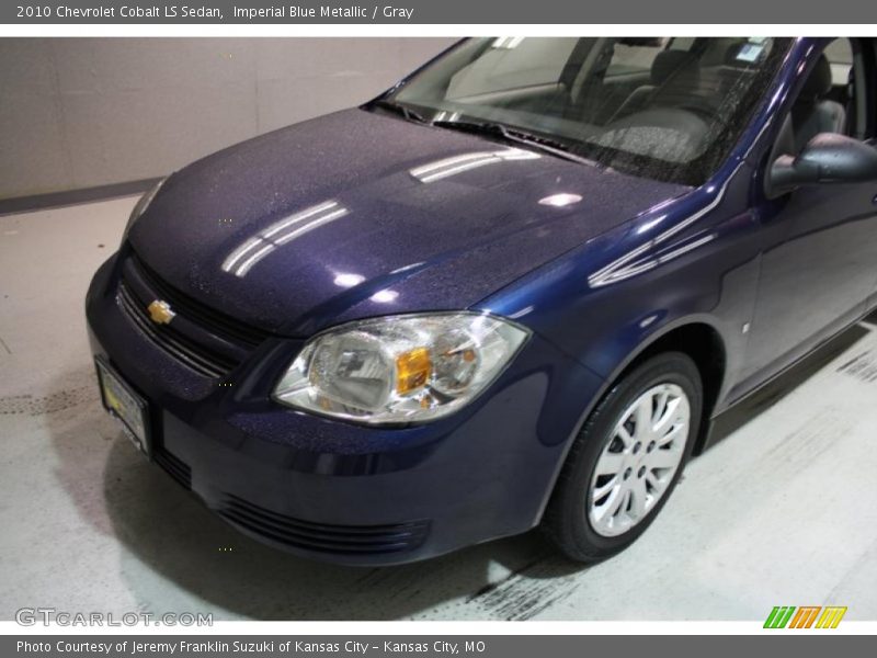Imperial Blue Metallic / Gray 2010 Chevrolet Cobalt LS Sedan