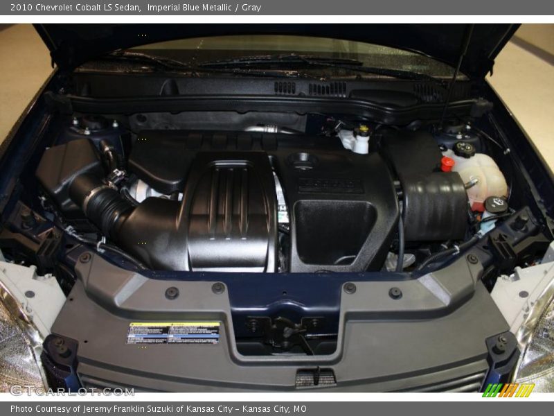 Imperial Blue Metallic / Gray 2010 Chevrolet Cobalt LS Sedan