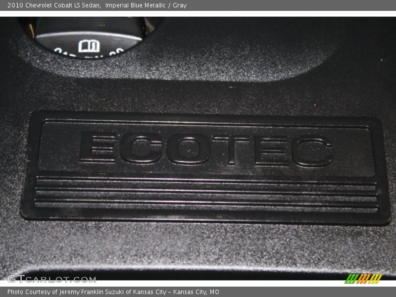 Imperial Blue Metallic / Gray 2010 Chevrolet Cobalt LS Sedan