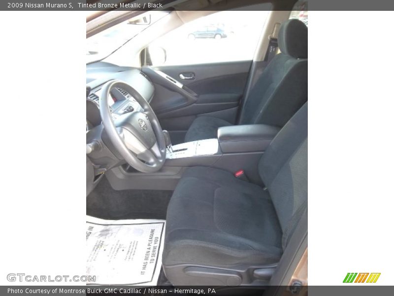 Tinted Bronze Metallic / Black 2009 Nissan Murano S