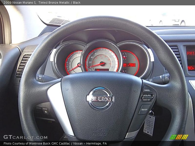 Tinted Bronze Metallic / Black 2009 Nissan Murano S