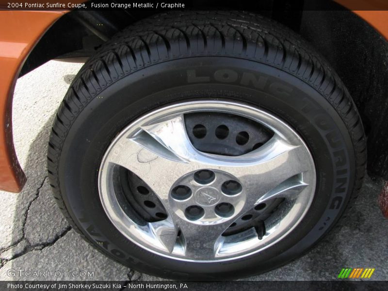 Fusion Orange Metallic / Graphite 2004 Pontiac Sunfire Coupe
