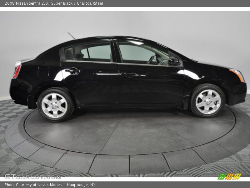Super Black / Charcoal/Steel 2008 Nissan Sentra 2.0