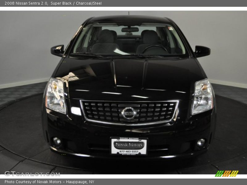 Super Black / Charcoal/Steel 2008 Nissan Sentra 2.0