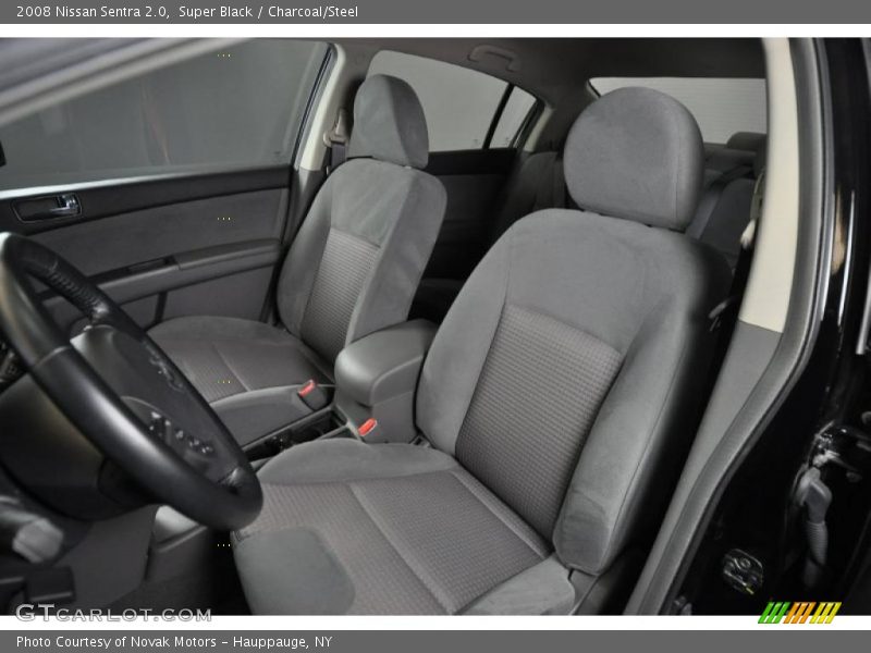 Super Black / Charcoal/Steel 2008 Nissan Sentra 2.0