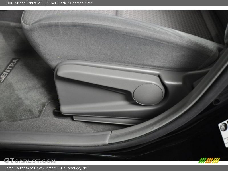 Super Black / Charcoal/Steel 2008 Nissan Sentra 2.0