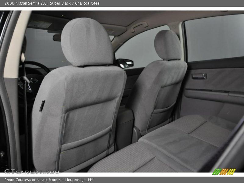 Super Black / Charcoal/Steel 2008 Nissan Sentra 2.0