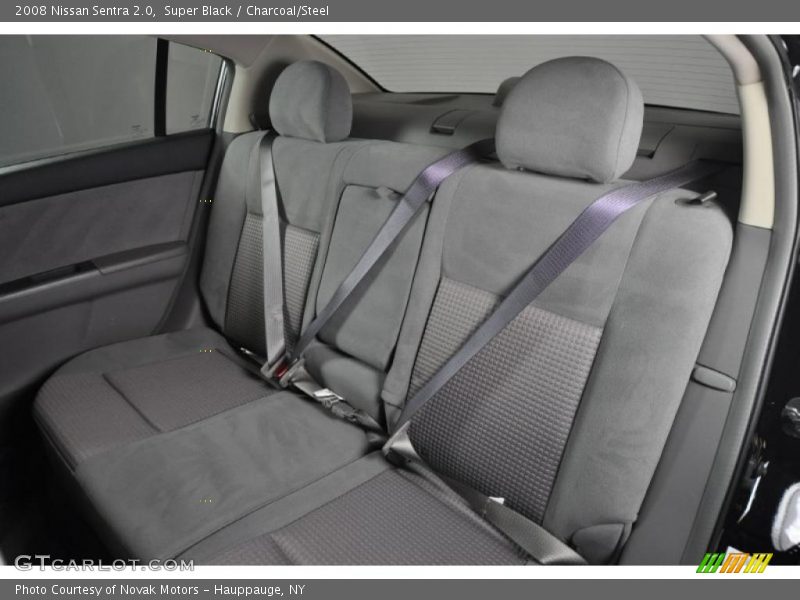 Super Black / Charcoal/Steel 2008 Nissan Sentra 2.0