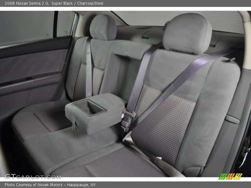 Super Black / Charcoal/Steel 2008 Nissan Sentra 2.0