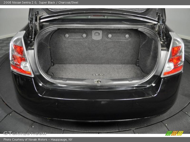 Super Black / Charcoal/Steel 2008 Nissan Sentra 2.0