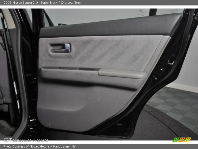 Super Black / Charcoal/Steel 2008 Nissan Sentra 2.0