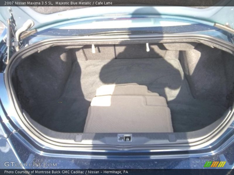 Majestic Blue Metallic / Cafe Latte 2007 Nissan Maxima 3.5 SL