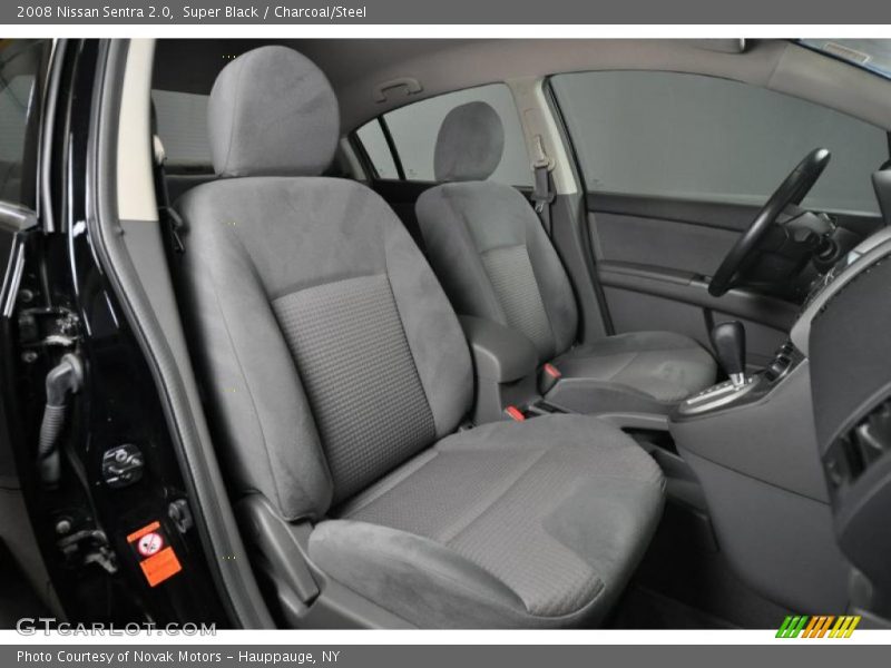 Super Black / Charcoal/Steel 2008 Nissan Sentra 2.0