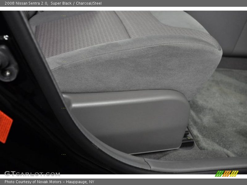 Super Black / Charcoal/Steel 2008 Nissan Sentra 2.0