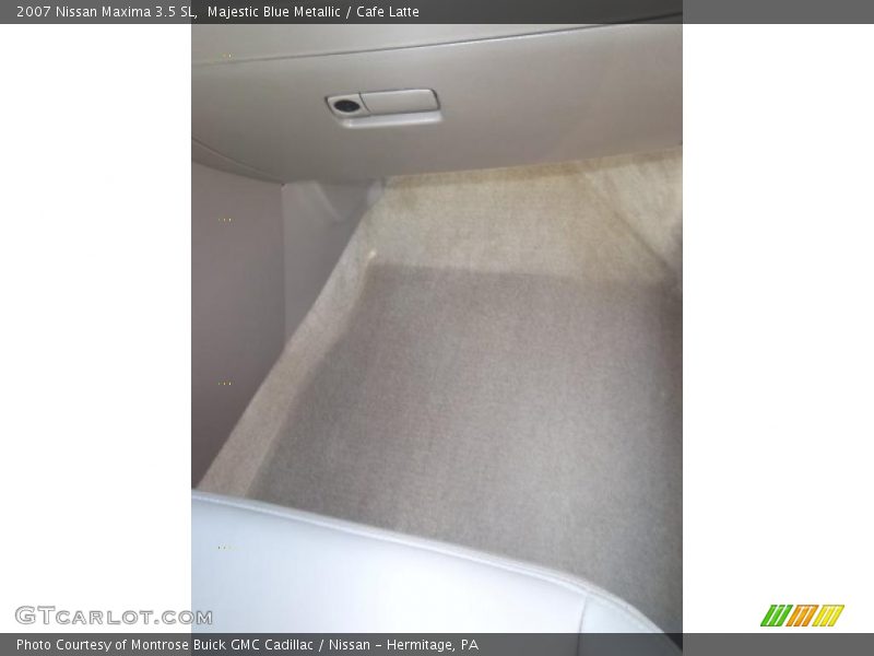 Majestic Blue Metallic / Cafe Latte 2007 Nissan Maxima 3.5 SL