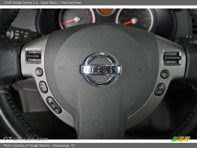 Super Black / Charcoal/Steel 2008 Nissan Sentra 2.0